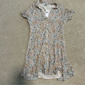 NWT American Eagle short sleeve button down dress